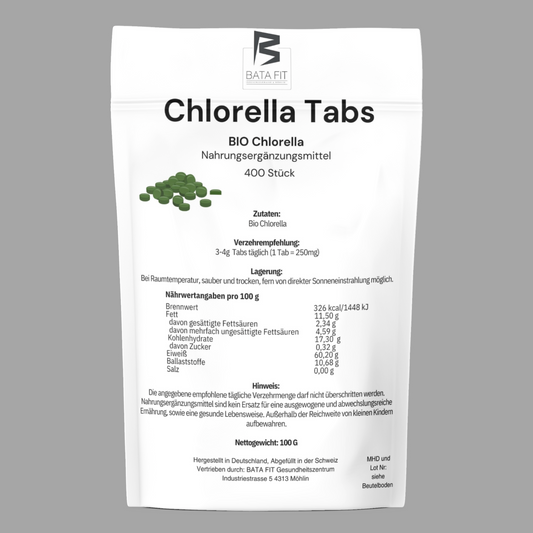 Chlorella tabs - 400 pieces