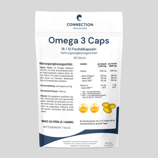 Omega 3 capsules - 80 pieces