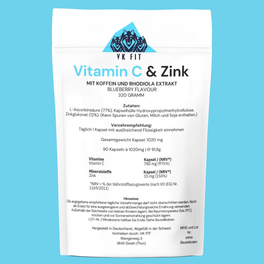 Vitamin C & Zink - 90 Stück